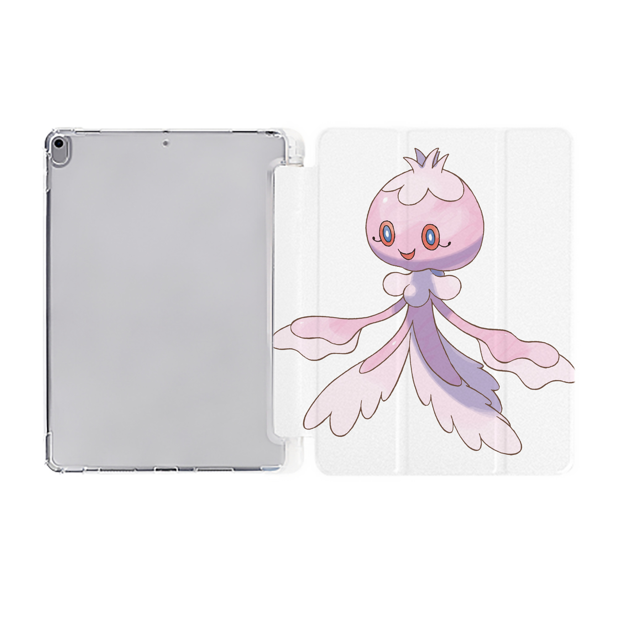 （画像用） ポケットモンスター Pokémon IPad ケース ペン収納付き 三つ折りスタンド PUレザー×シリコン 対応機種9.5/10.5/10.9インチ